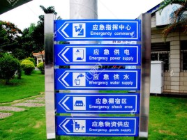  萧县标识导向系统设计需要掌握的四大元素