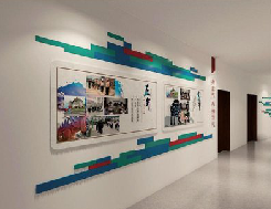  萧县企业文化墙用什么材料好？