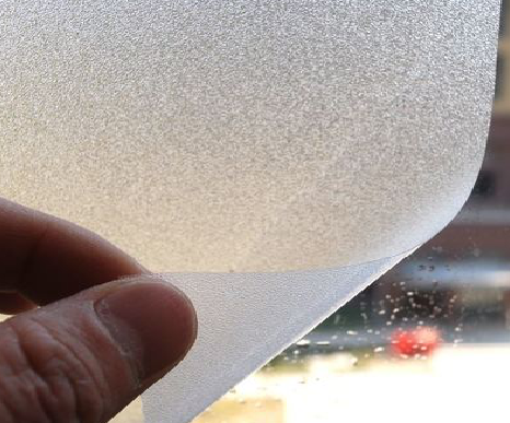  萧县玻璃门外面粘广告用什么材料好？