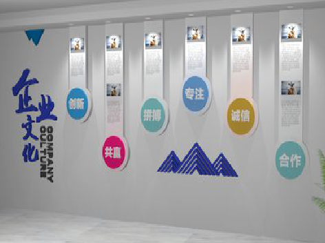  萧县企业文化墙需要传递什么办公文化？