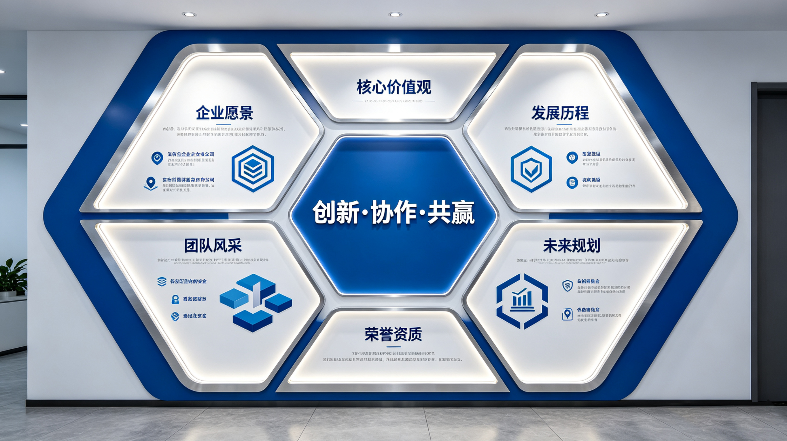  萧县企业文化墙六边形避坑指南（新手常犯5个错误）